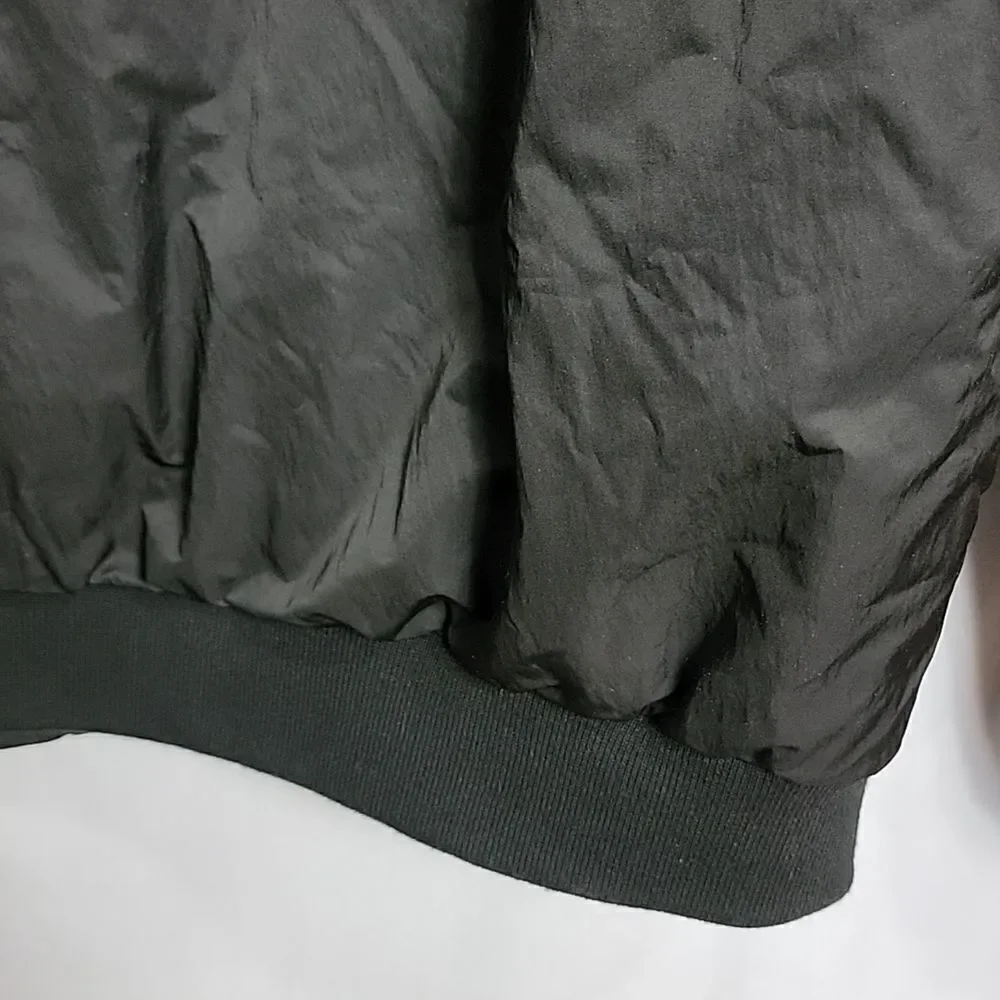 NWOT..ASOS DESIGN.. black bomber jacket..